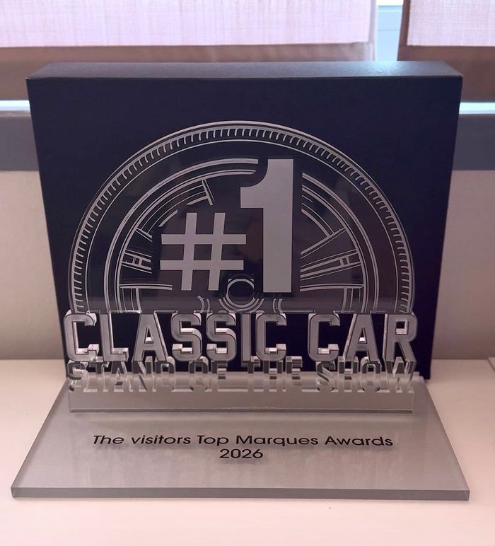 Il premio Classic Car Stand of the Show dei Top Marques Awards 2026